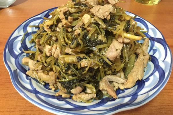 雪菜肉丝面的做法图解9
