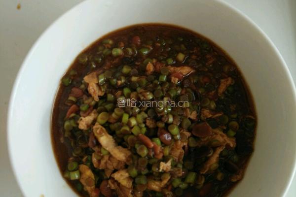 蒜台鸡蛋炸酱面的做法图解7