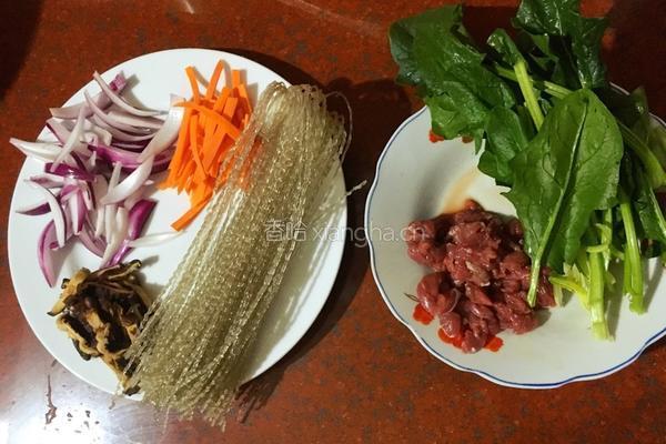 韩式拌杂菜的做法图解1