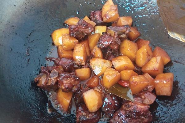 土豆红烧排骨的做法图解9