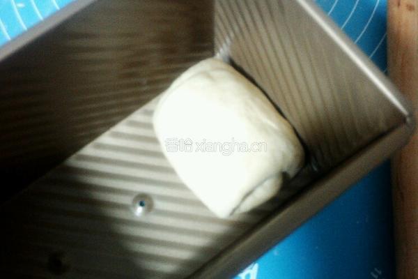 无黄油版全麦奶香土司的做法图解9