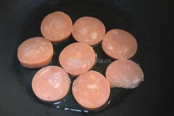 火腿餐蛋饼的做法图解1