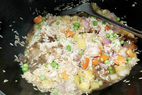 电饭锅排骨焖饭的做法图解9