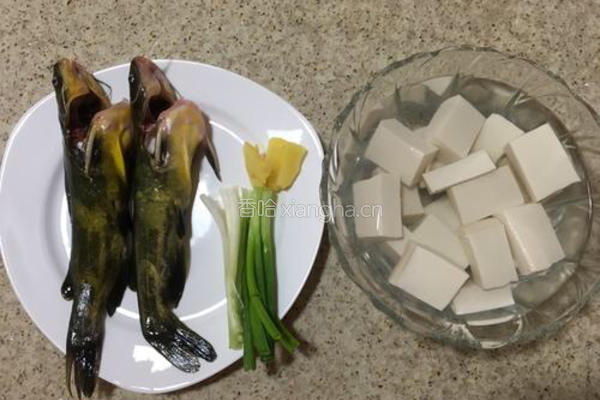 黄辣丁豆腐汤的做法图解1