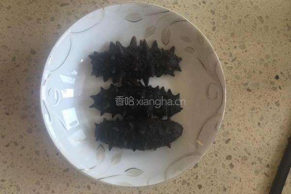 葱爆海参的做法图解4