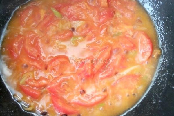 西红柿炒豆角的做法图解7