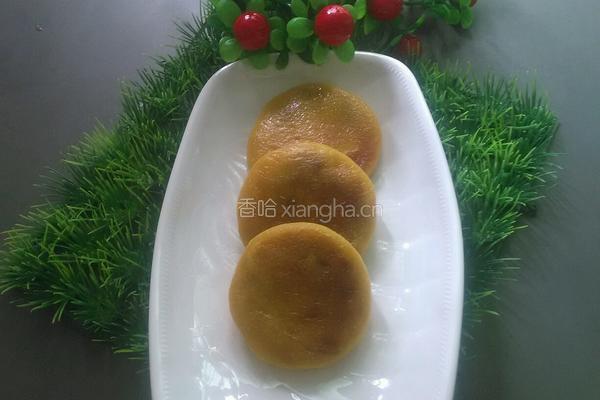 南瓜饼(紫薯馅)