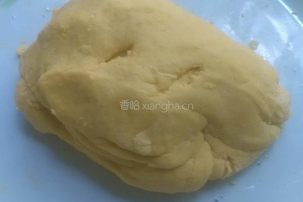 南瓜饼(紫薯馅)的做法图解3