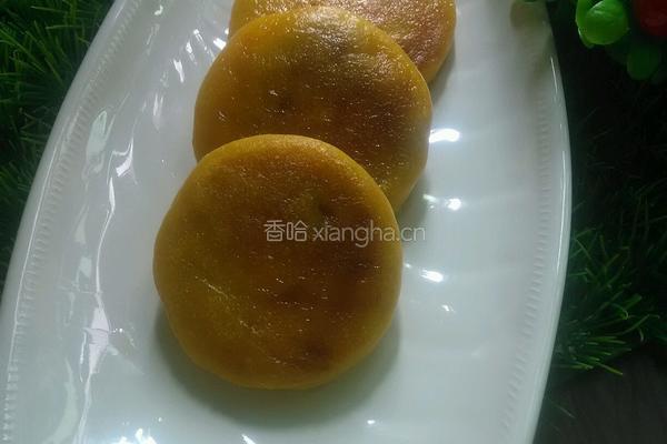 南瓜饼(紫薯馅)的做法图解12