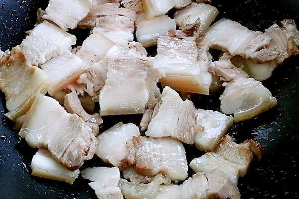 青椒回锅肉的做法图解6