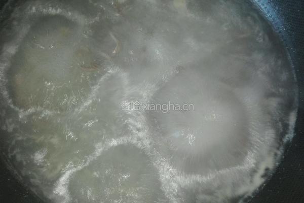 青菜肉丝汤面的做法图解4