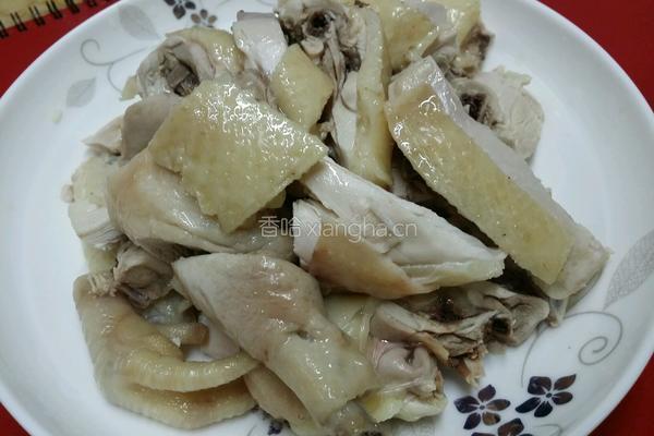 家常白切鸡的做法图解3
