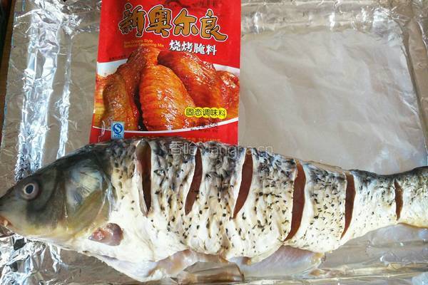 烤箱烤鱼的做法图解8