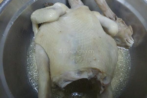 家常白切鸡的做法图解2