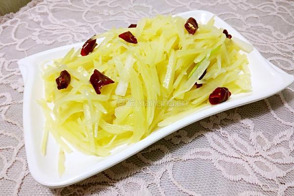 炝拌土豆丝的做法图解9