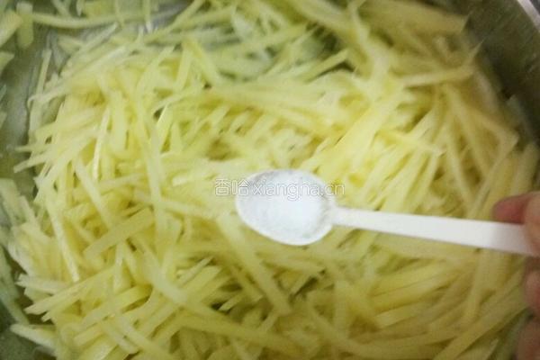 炝拌土豆丝的做法图解4