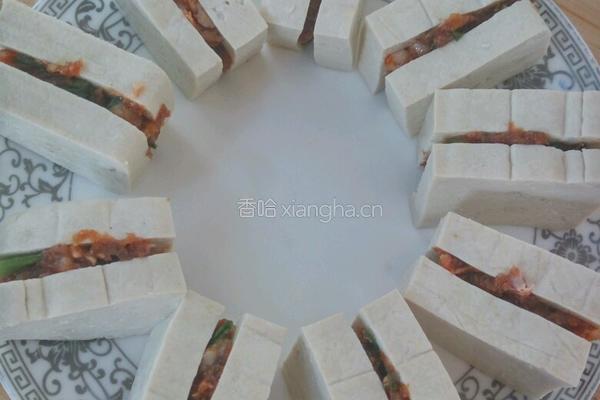糖醋豆腐夹的做法图解2