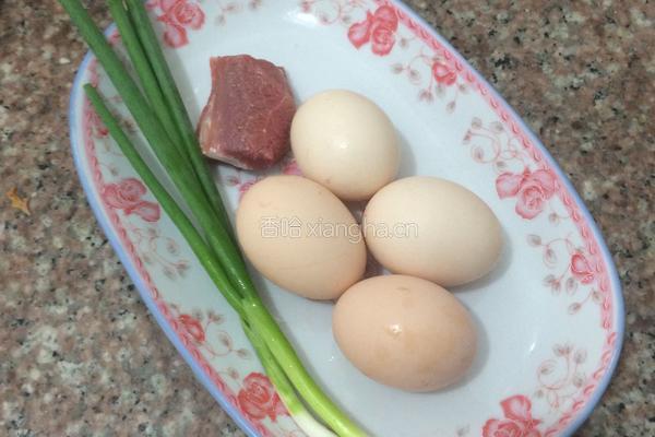 肉沫蒸蛋的做法图解1