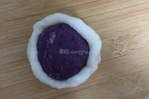 山药紫薯糕的做法图解4