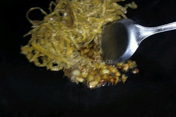 笋干炒肉的做法图解4