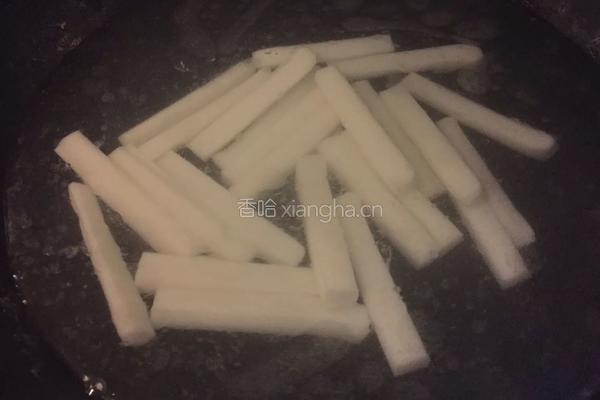 炒年糕的做法图解2
