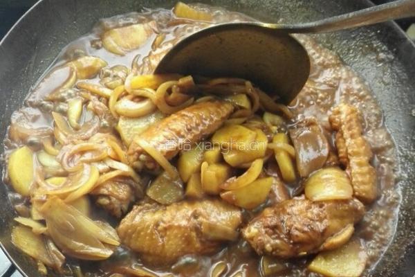 咖喱土豆鸡翅的做法图解16