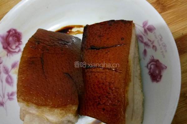 茶香梅菜扣肉的做法图解5