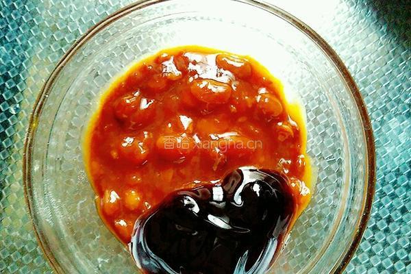 豆酱小油菜的做法图解2