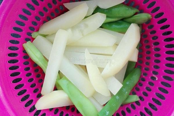 豆角炖茄子～家常菜的做法图解5