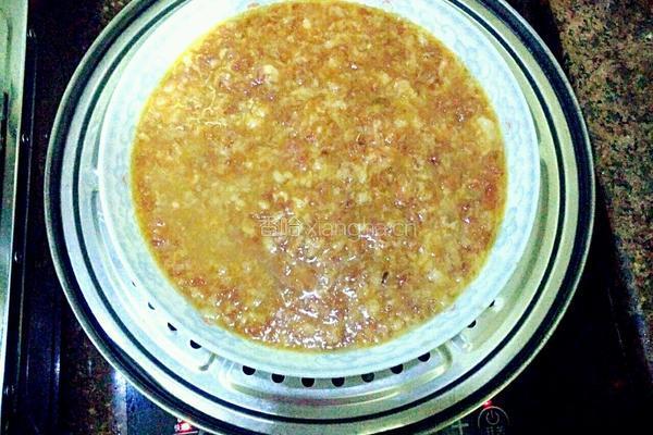肉末蒸鸡蛋的做法图解3