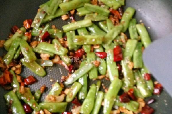 干煸芸豆的做法图解9