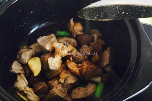 土豆炖羊肉的做法图解5