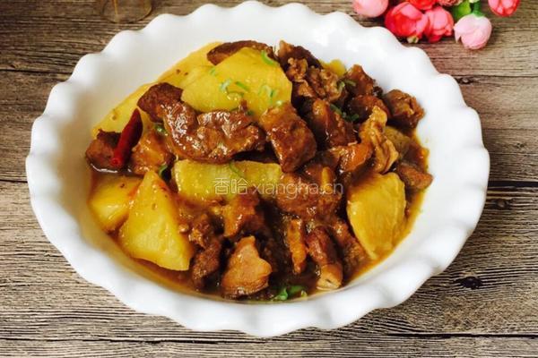 土豆炖羊肉的做法图解11