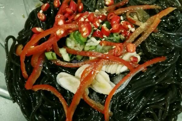 凉拌蕨根粉的做法图解5