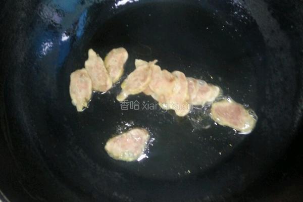 蒜苗炒腊肠的做法图解5