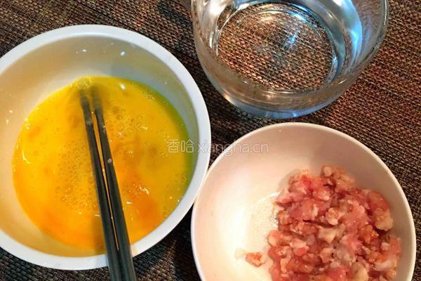 肉末蒸鸡蛋的做法图解3