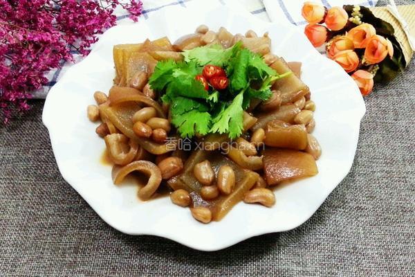 花生卤猪皮的做法图解10