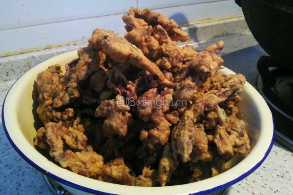 五香炸酥肉的做法图解12