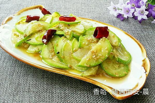芝香椒油西葫芦的做法图解13