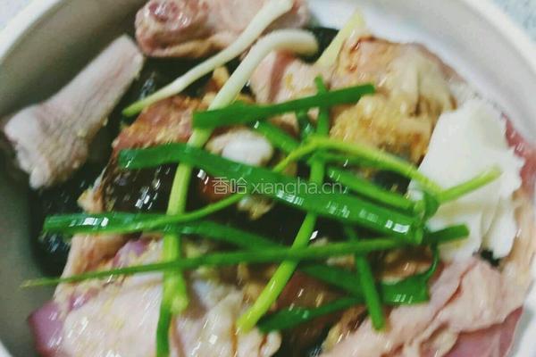 清蒸香菇鸡块的做法图解4