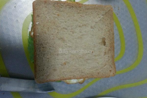 鸡蛋沙拉三明治的做法图解13