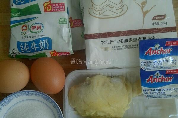 榴莲千层蛋糕的做法图解1
