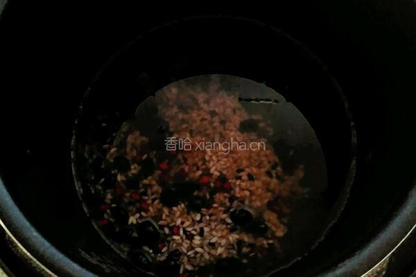 补气固脾八宝粥的做法图解4