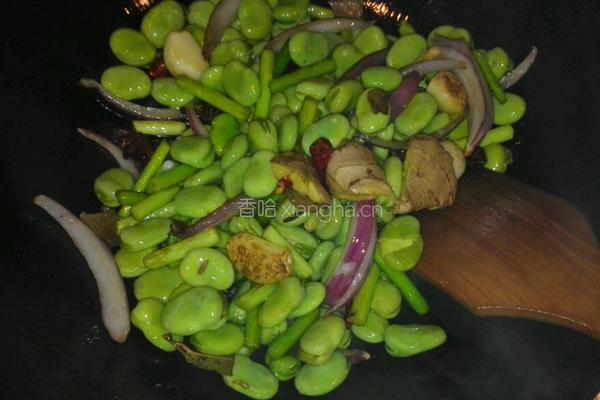 油焖豆的做法图解4