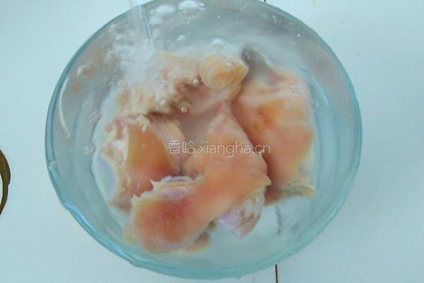 姜葱花生焖猪蹄的做法图解7