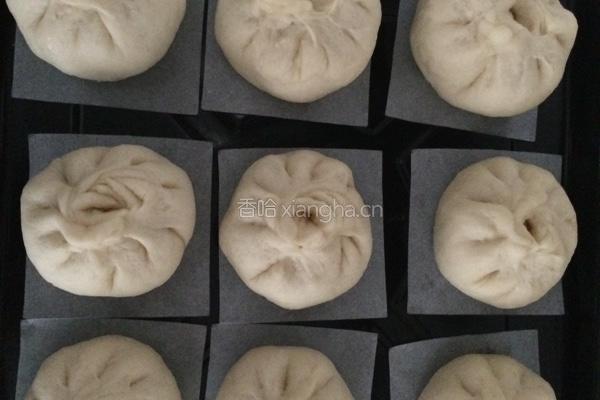 香葱猪肉包。的做法图解4