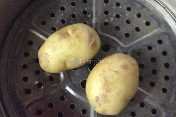 土豆鸡蛋饼的做法图解2