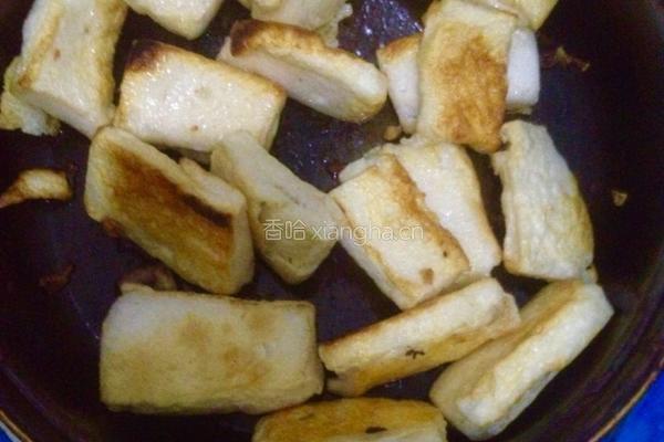 小白菜海米炖豆腐的做法图解3
