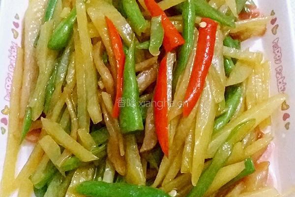 刀豆土豆的做法图解6