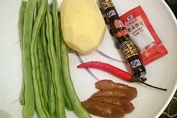 刀豆土豆的做法图解1